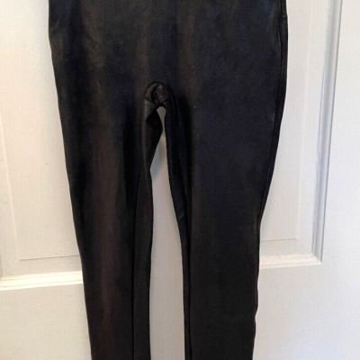 Spanx Women's High Rise Faux Leather Leggings -  Size XS - Black